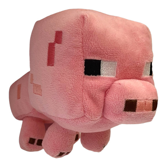 Mojang | Toys | 6 Plush Minecraft Pig Stuffed Animal Toy | Poshmark